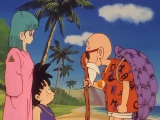 Bulma meets the lääketieteen mies roshi ja movs hänen pillua