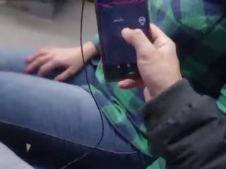 Remote kontrola mój orgazm w the pociąg