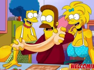 Flandis scopata il simptoons hotties&excl; pepperoni pizza&excl; il simptoons