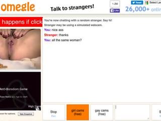 คน flaunts เมีย บน omegle