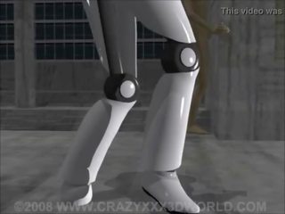 3d animáció: robot captive