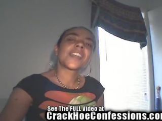 Oreo Crack Ho Spills Her Gutsin